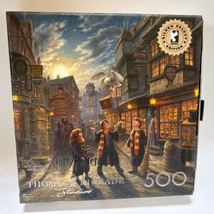 Ceaco | NWOT Silver Select Thomas Kinkade Harry Potter Puzzle - 500 Pieces